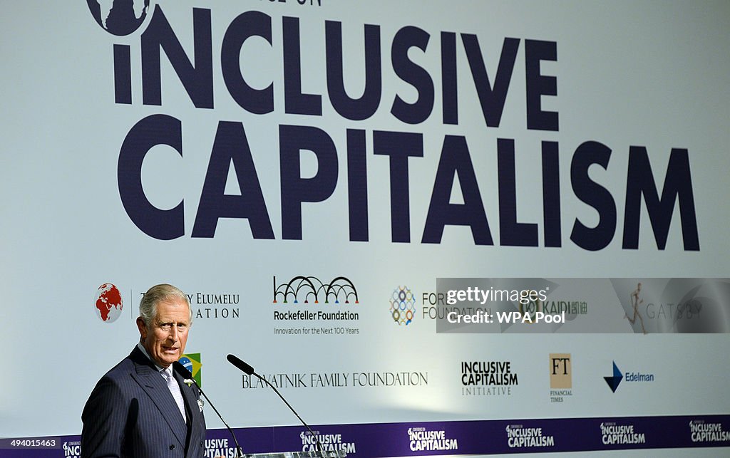 The Prince of Wales Delivers The Opening Address At A Conferenceon Inclusive Capitalism