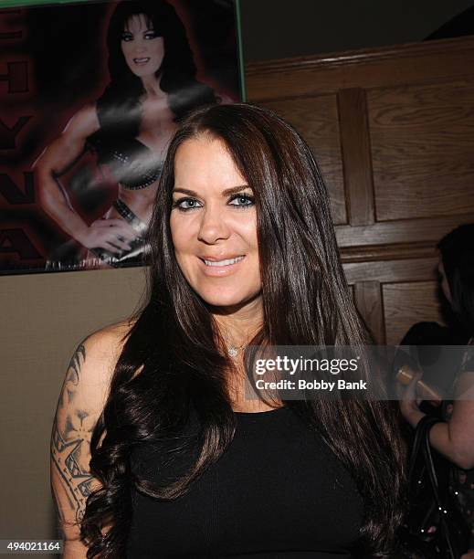 Chyna attends the Chiller Theatre Expo - Day 1 at Sheraton Parsippany Hotel on October 23, 2015 in Parsippany, New Jersey.