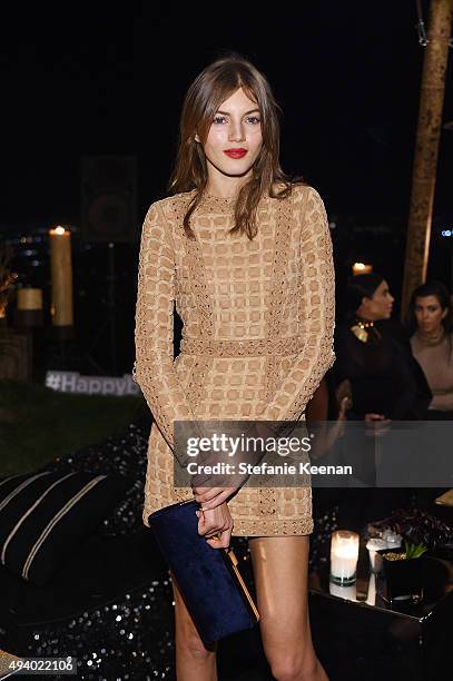 Valery Kaufman attends Olivier Rousteing & Beats Celebrate In Los Angeles at Private Residence on October 23, 2015 in Los Angeles, California.