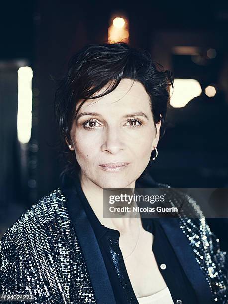 Actress Juliette Binoche is photographed for Self Assignment on May 20, 2014 in Cannes, France.