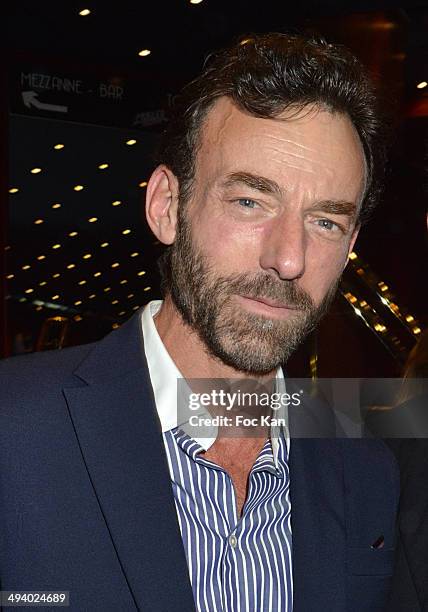 Alain Gossuin attends 'Mugler Follies' 100th Edition at Le Comedia on May 26, 2014 in Paris, France.