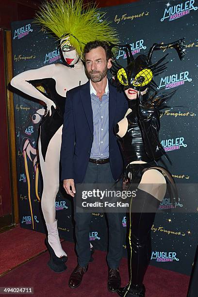 Alain Gossuin attends 'Mugler Follies' 100th Edition at Le Comedia on May 26, 2014 in Paris, France.