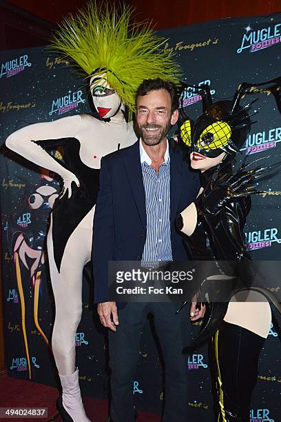 Alain Gossuin attends 'Mugler Follies' 100th Edition at Le Comedia on May 26, 2014 in Paris, France.
