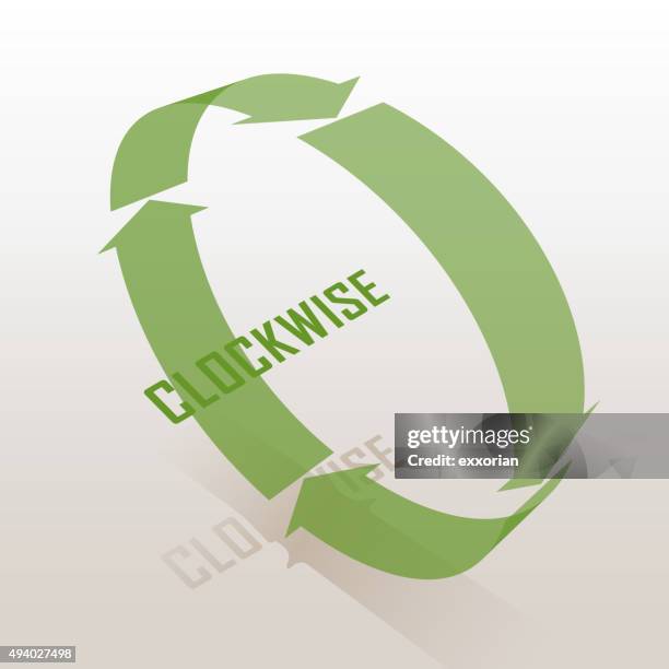 Clockwise Arrow Photos and Premium High Res Pictures - Getty Images