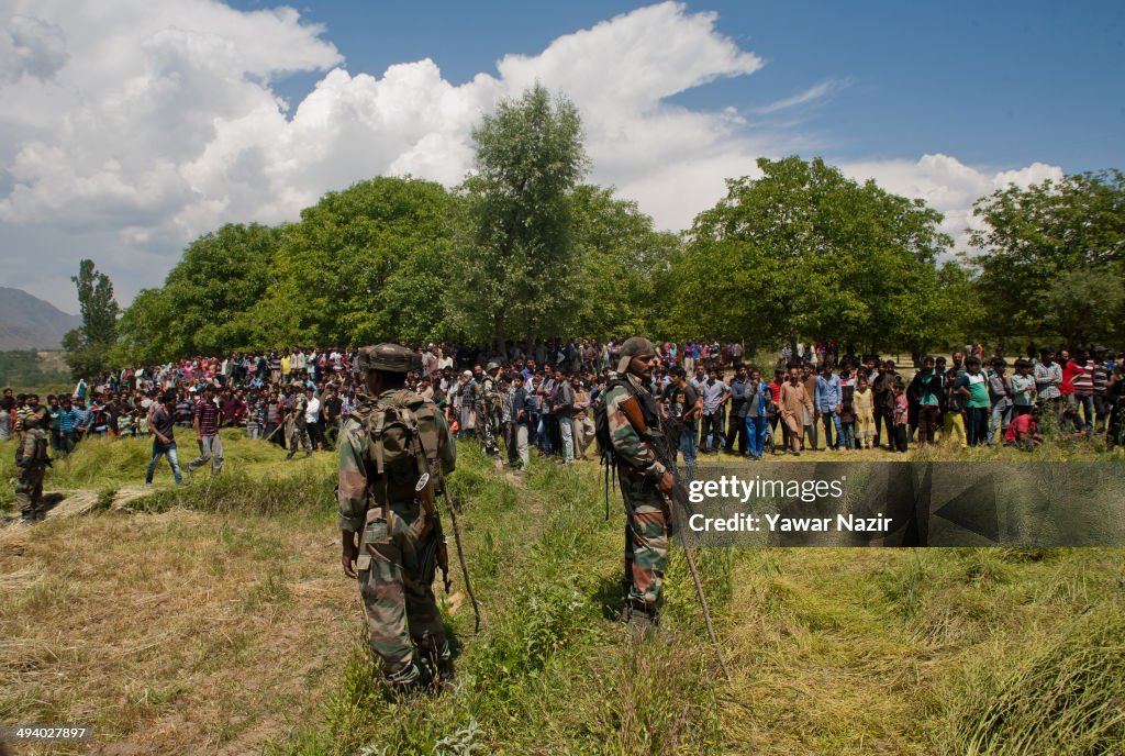 Indian Military Plane Crashes In Kashmir