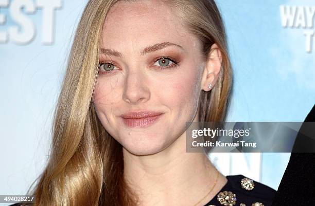 Amanda Seyfried attends a photocall to promote "A Million Ways To Die In The West" held at Claridges Hotel on May 27, 2014 in London, England.