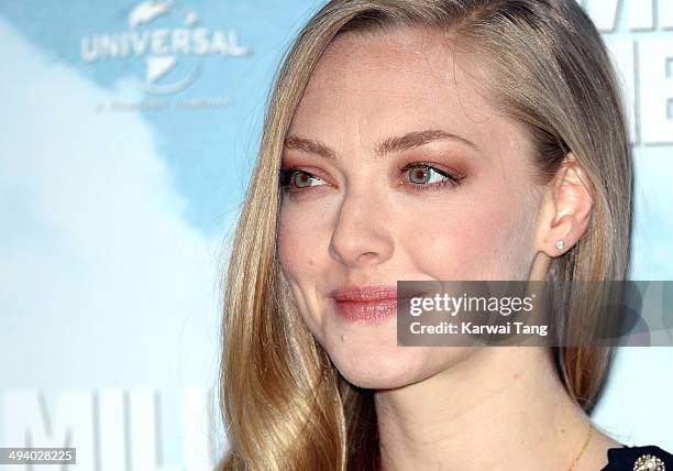 Amanda Seyfried attends a photocall to promote "A Million Ways To Die In The West" held at Claridges Hotel on May 27, 2014 in London, England.