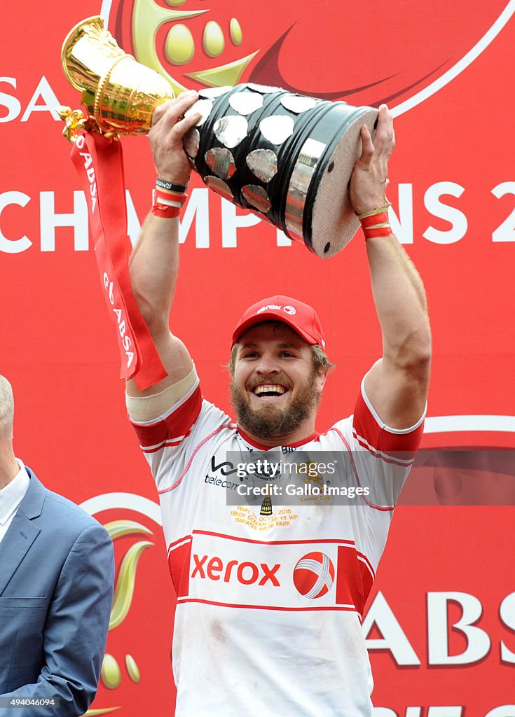 Absa Currie Cup: Xerox Golden Lions v DHL Western Province