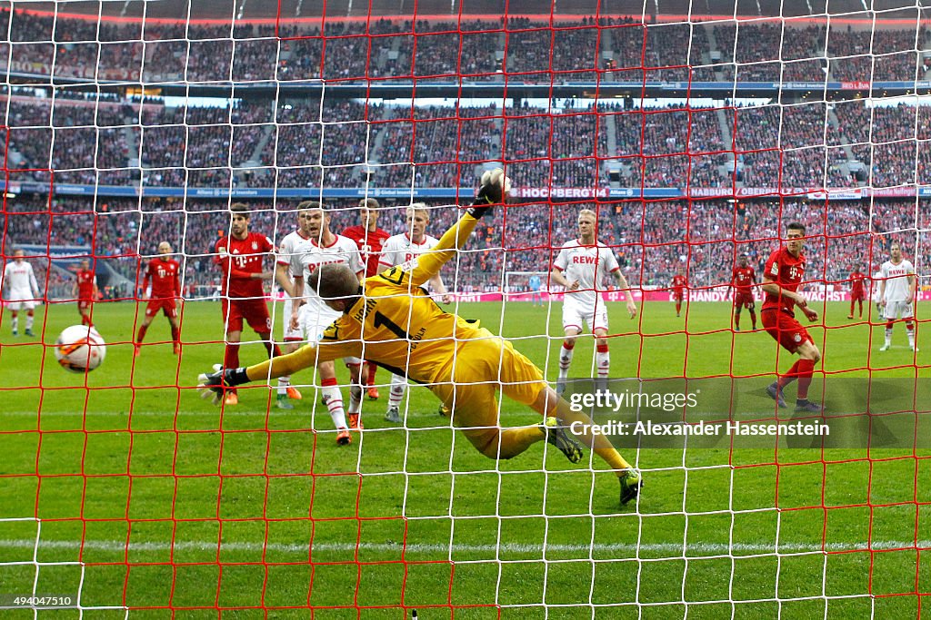 FC Bayern Muenchen v 1. FC Koeln - Bundesliga