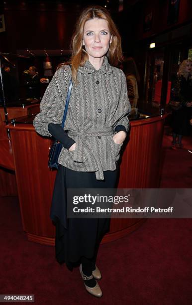 Actress Gwendoline Hamon attends the 'Mugler Follies' 100th Edition at Le Comedia in Paris on May 26, 2014 in Paris, France.