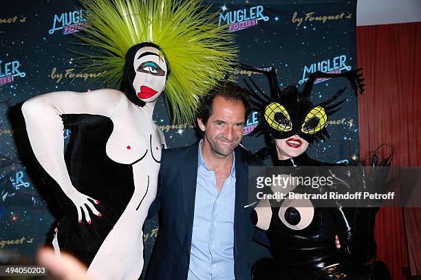 Stephane de Groodt attends the 'Mugler Follies' 100th Edition at Le Comedia in Paris on May 26, 2014 in Paris, France.