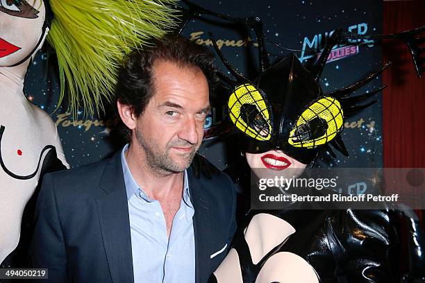 Stephane de Groodt attends the 'Mugler Follies' 100th Edition at Le Comedia in Paris on May 26, 2014 in Paris, France.
