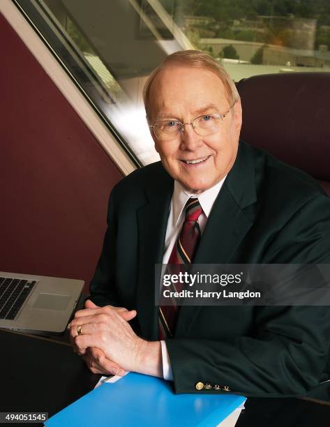 James Dobson poses for a portrait in 2011 in Colorado Springs, Colorado.