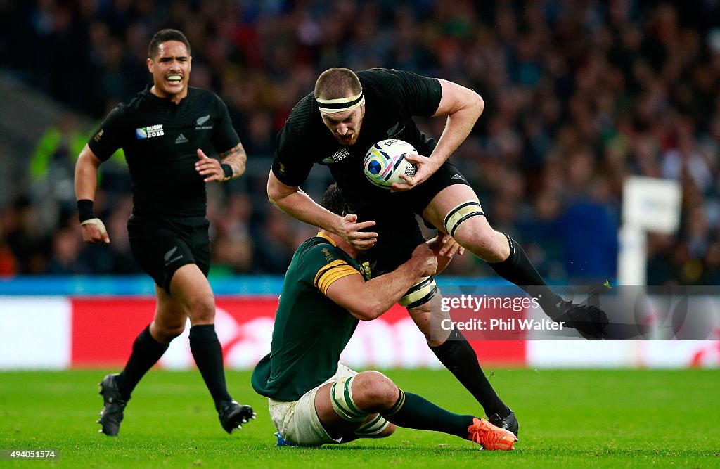 South Africa v New Zealand - Semi Final: Rugby World Cup 2015