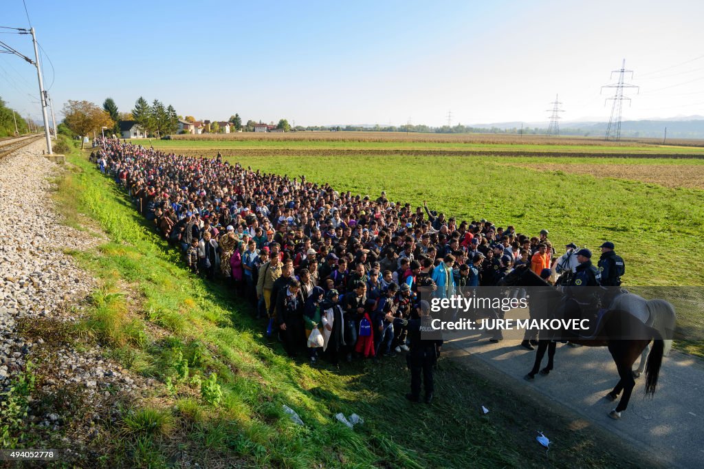 SLOVENIA-EUROPE-MIGRANTS