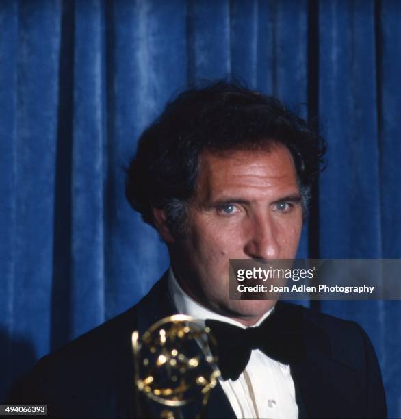 Actor Judd Hirsch wins award for Outstanding Lead Actor in a Comedy Series - Taxi, at the 35th Annual Primetime Emmy Awards held at the Pasadena...