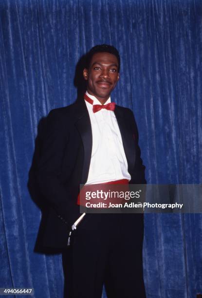 Host and nominee, actor Eddie Murphy at the 35th Annual Primetime Emmy Awards held at the Pasadena Civic Auditorium on September 25, 1983 in...