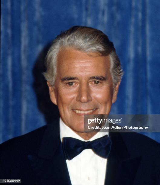 Actor John Forsythe attends the 35th Annual Primetime Emmy Awards held at the Pasadena Civic Auditorium on September 25, 1983 in Pasadena, California.
