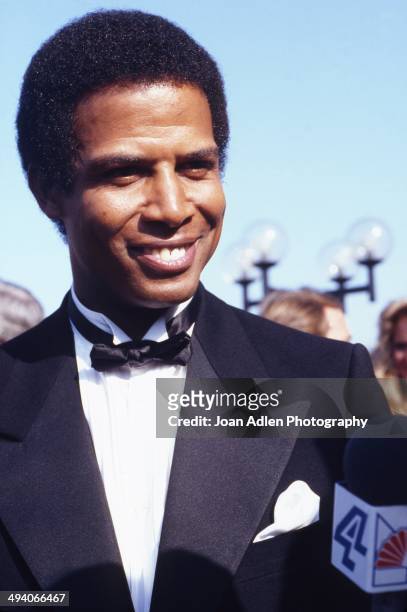 Actor Michael Warren attends the 35th Annual Primetime Emmy Awards held at the Pasadena Civic Auditorium on September 25, 1983 in Pasadena,...
