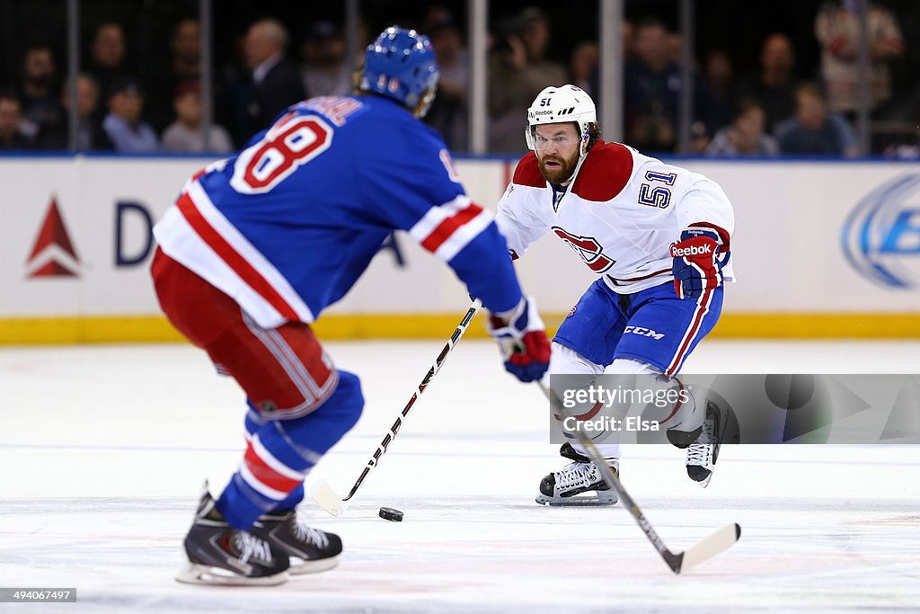 Montreal Canadiens v New York Rangers - Game Four