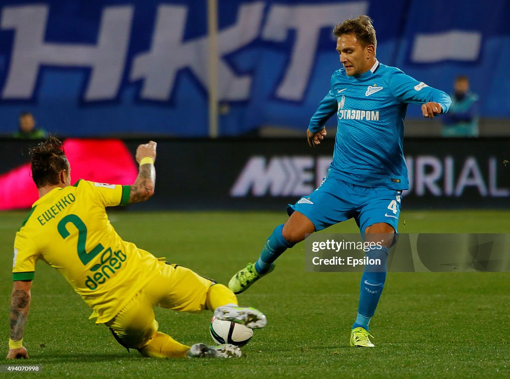 Zenit St Petersburg v Anzhi Makhachkala - Russian Premier League