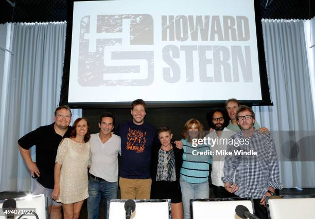 Actors Andy Richter, Molly Shannon, TV personality Jeff Probst, actor Ike Barinholtz, singer/songwriter Natalie Maines, comedian Carol Leifer, actors...