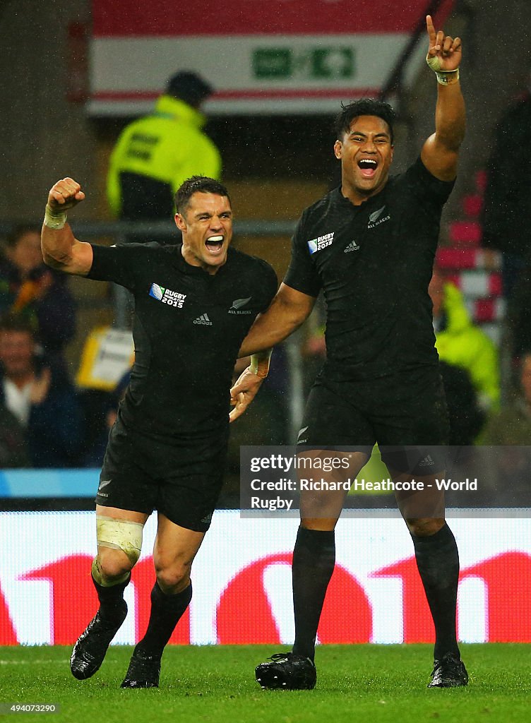 South Africa v New Zealand - Semi Final: Rugby World Cup 2015