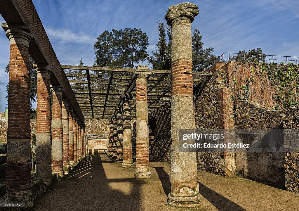 Peristylum Rome Ancient Roman Peristyle High-Res Stock Photo - Getty Images