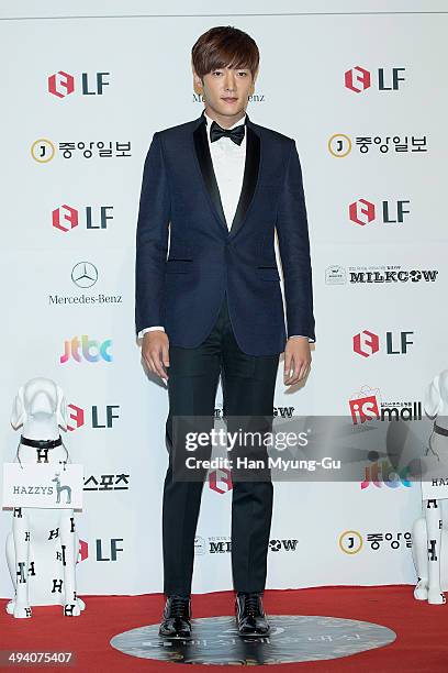 South Korean actor Choi Jin-Hyuk attends the 50th Paeksang Arts Awards on May 27, 2014 in Seoul, South Korea.