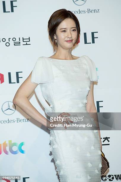South Korean actress Go A-Ra attends the 50th Paeksang Arts Awards on May 27, 2014 in Seoul, South Korea.