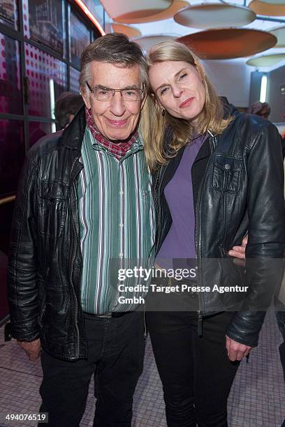 Rolf Kuehn and his wife Melanie attend the Berlin premiere of 'Kathedralen der Kultur' at Astor Cinema on May 27, 2014 in Berlin, Germany.