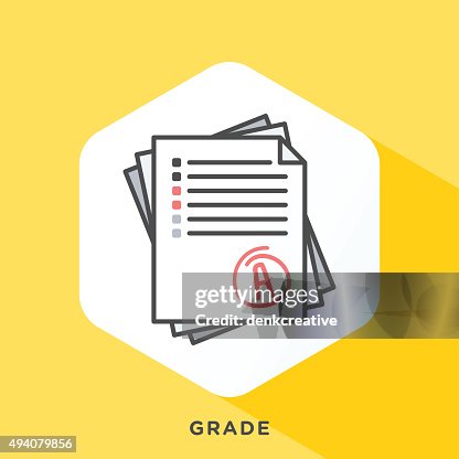 Grade Note Icon Grade Note Icon