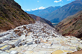 Sacred Valley Salt Mines in Maras, Peru