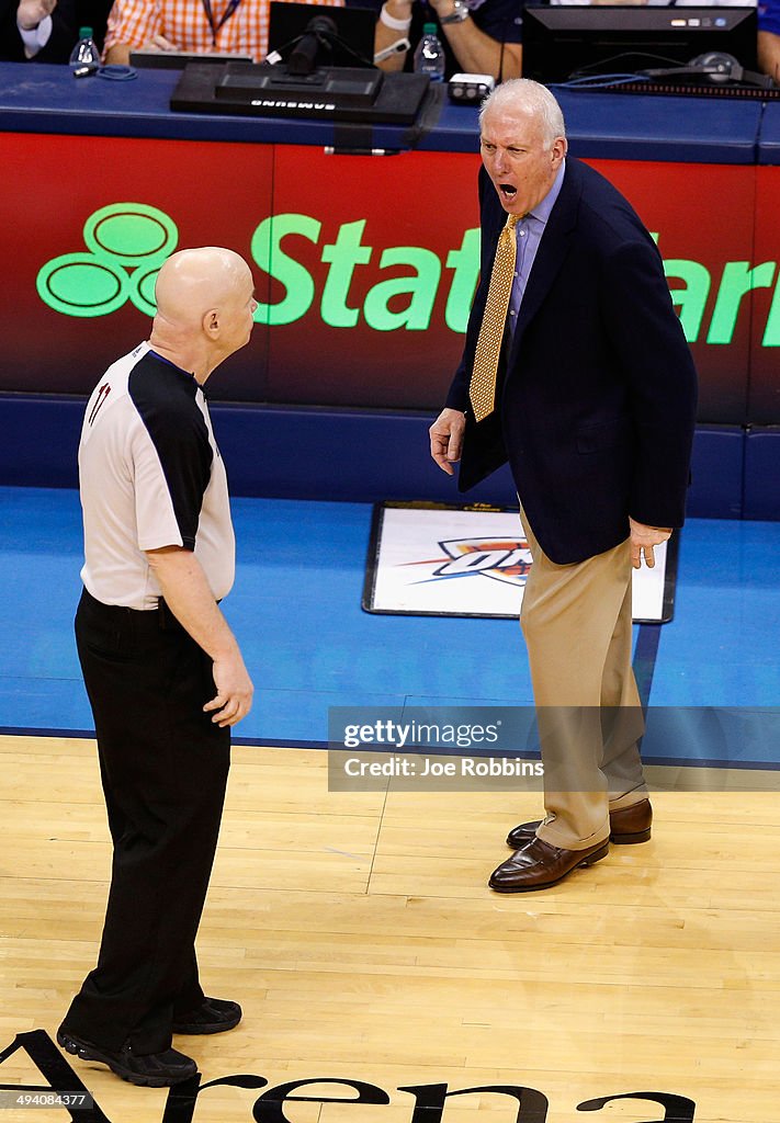 San Antonio Spurs v Oklahoma City Thunder - Game Four