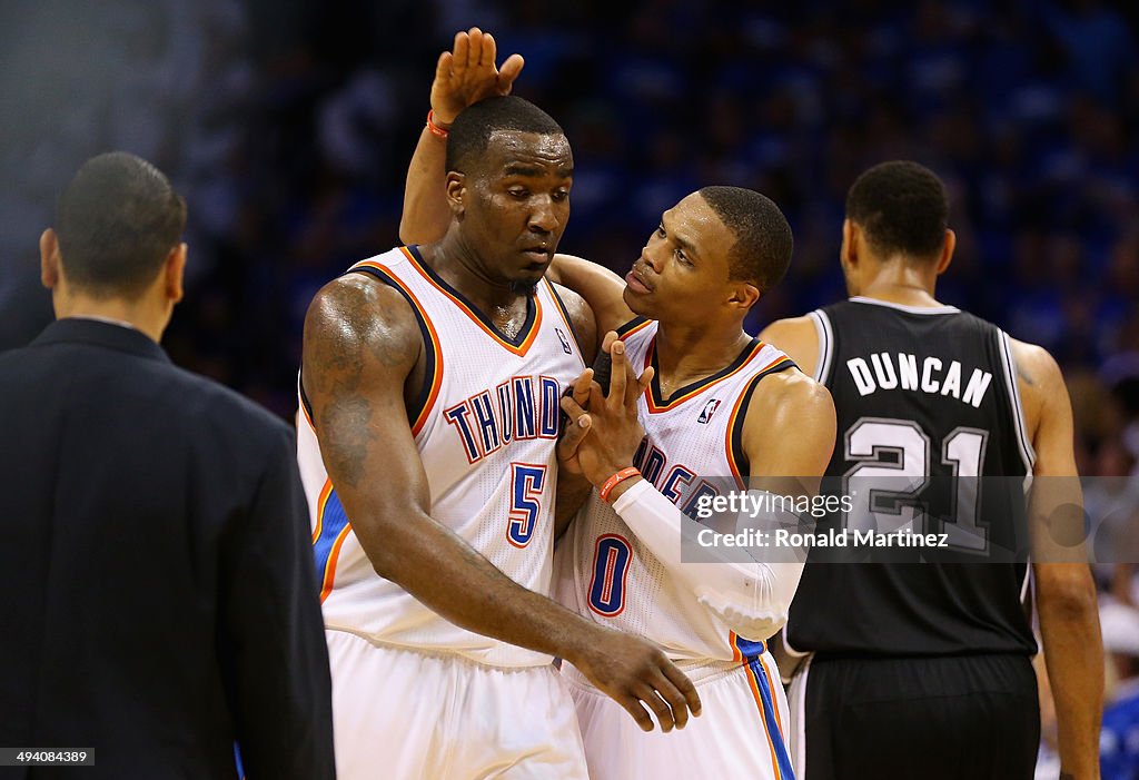 San Antonio Spurs v Oklahoma City Thunder - Game Four