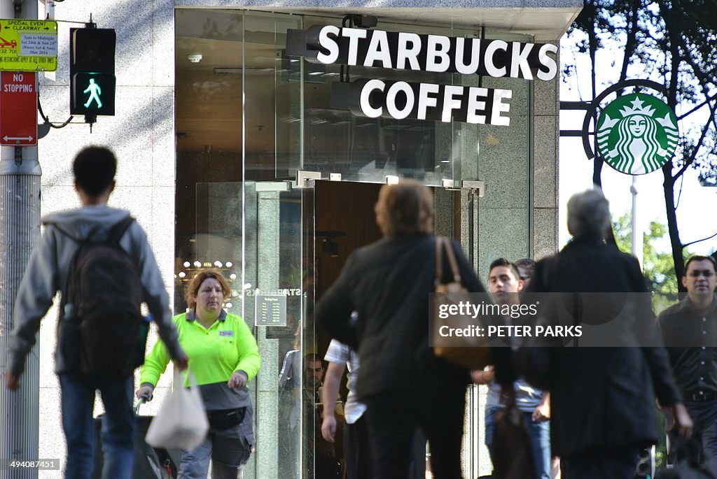 AUSTRALIA-FOOD-DRINK-STARBUCKS