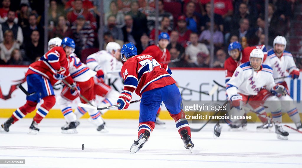 New York Rangers v Montreal Canadiens