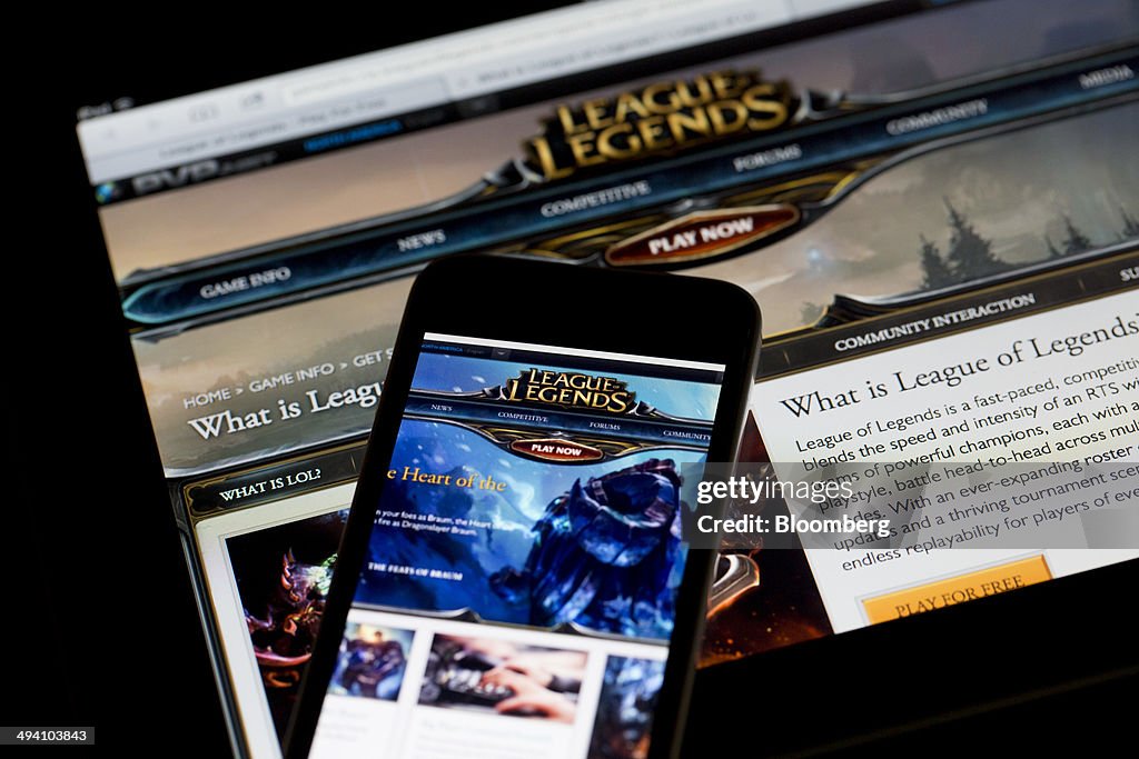 Images Of Online Games As Tencent $1 Billion Game Shows Global Hunt for Mobile Hits