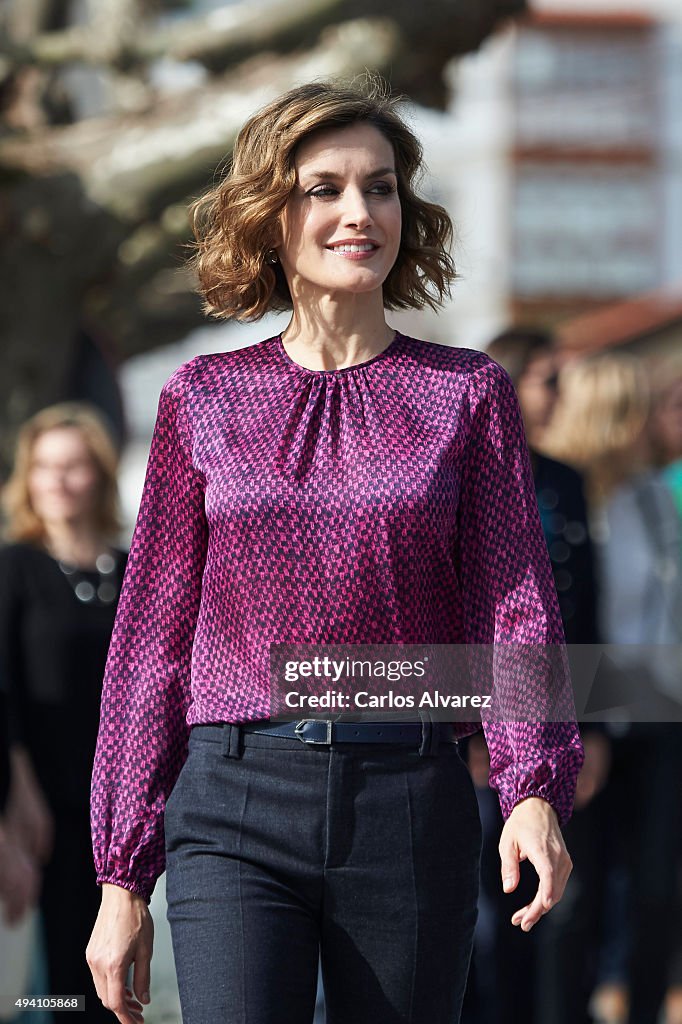 Spanish Royals Visit Colombres