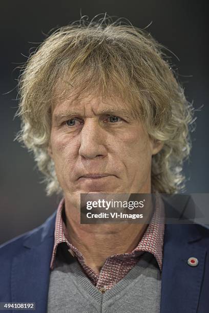 Gert Jan Verbeek during the Dutch Eredivisie match between De Graafschap and Heracles Almelo at the Vijverberg on October 24, 2015 in Doetinchem, The...