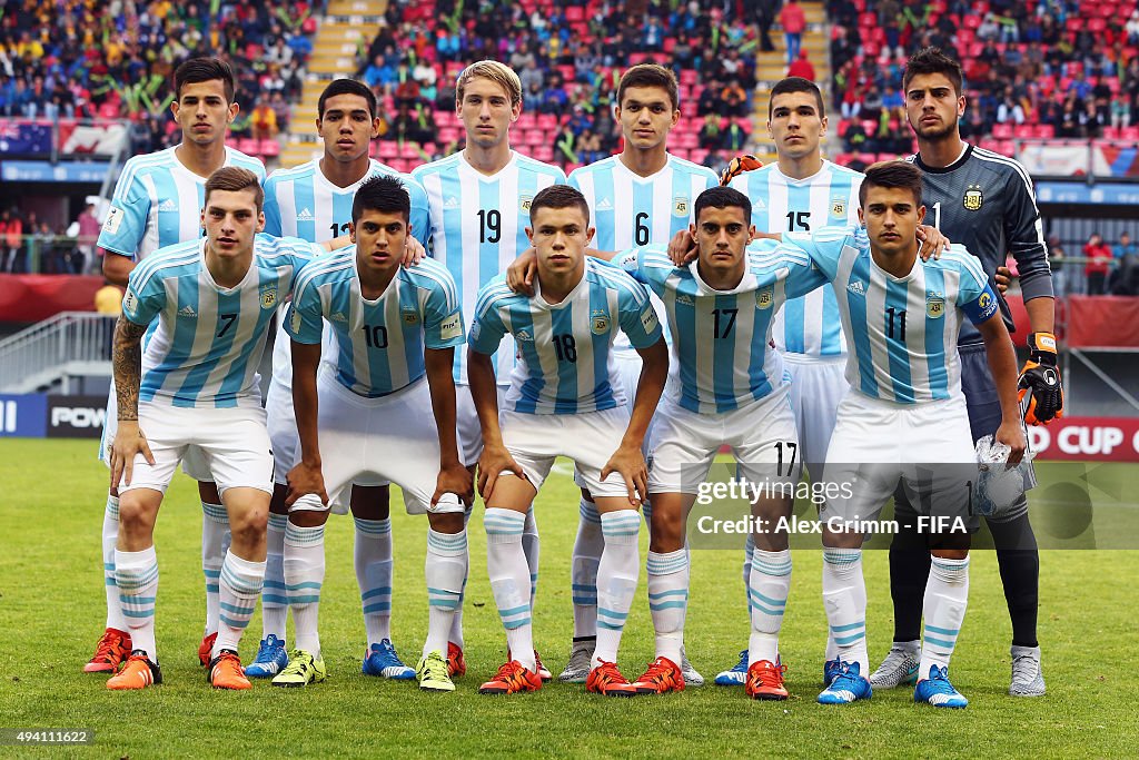 Argentina v Australia: Group C - FIFA U-17 World Cup Chile 2015