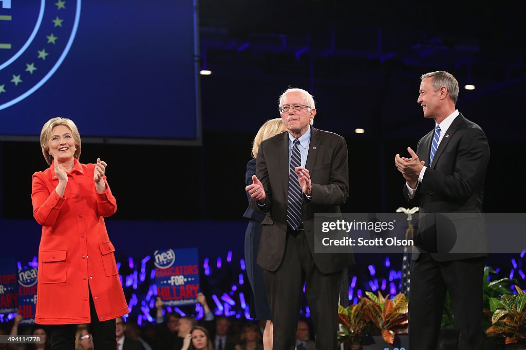 Democratic Presidential Candidates Attend Iowa Jefferson-Jackson Dinner