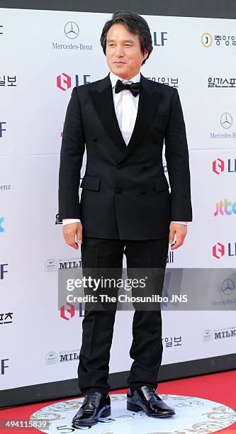 Jo Jae-Hyun attends the 50th Paeksang Arts Awards at Grand Peace Palace in Kyung Hee University on May 27, 2014 in Seoul, South Korea.