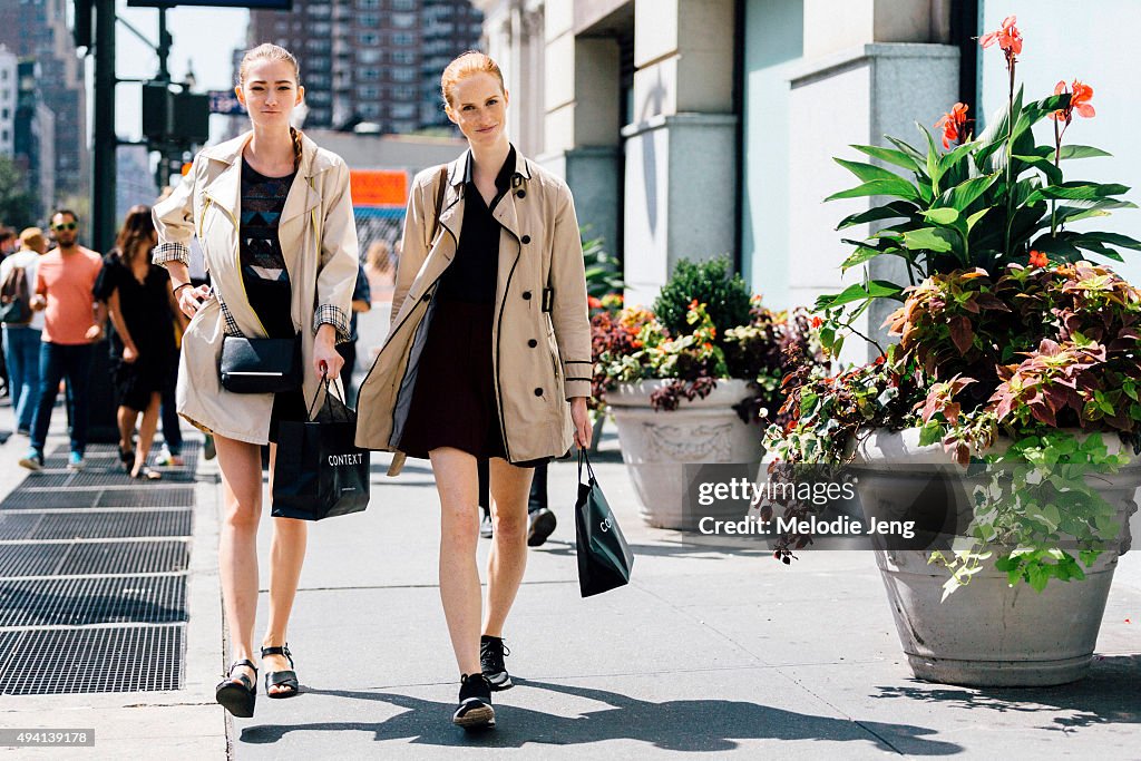 Street Style - Spring 2016 New York Fashion Week