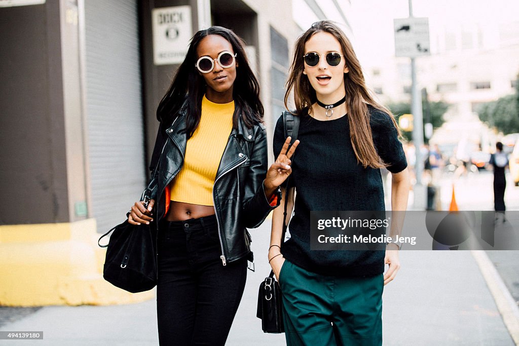 Street Style - Spring 2016 New York Fashion Week