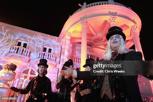 View of general atmosphere during the Maxim Halloween Party Presented By Karma International on October 24, 2015 in Los Angeles, California.