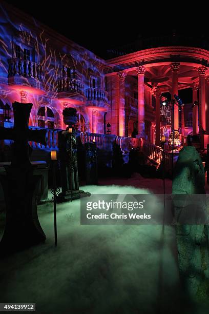 View of general atmosphere during the Maxim Halloween Party Presented By Karma International on October 24, 2015 in Los Angeles, California.