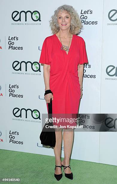 Actress Blythe Danner arrives at Environmental Media Association Hosts Its 25th Annual EMA Awards Presented By Toyota And Lexus at Warner Bros....