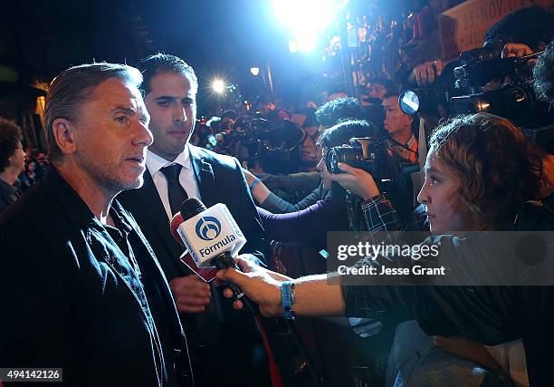 Actor Tim Roth attends the premiere of "Chronic" during The 13th Annual Morelia International Film Festival on October 24, 2015 in Morelia, Mexico.