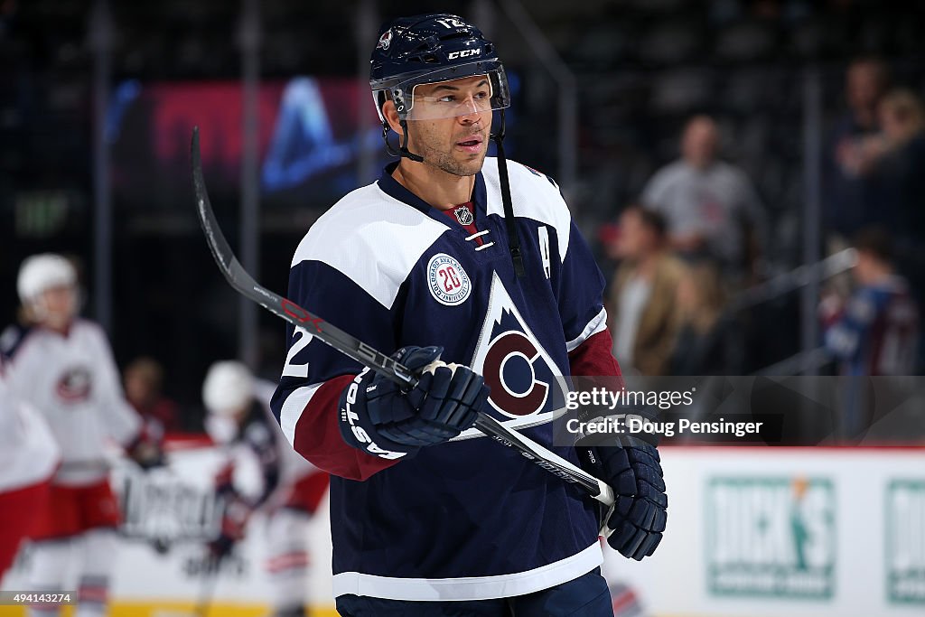 Columbus Blue Jackets v Colorado Avalanche